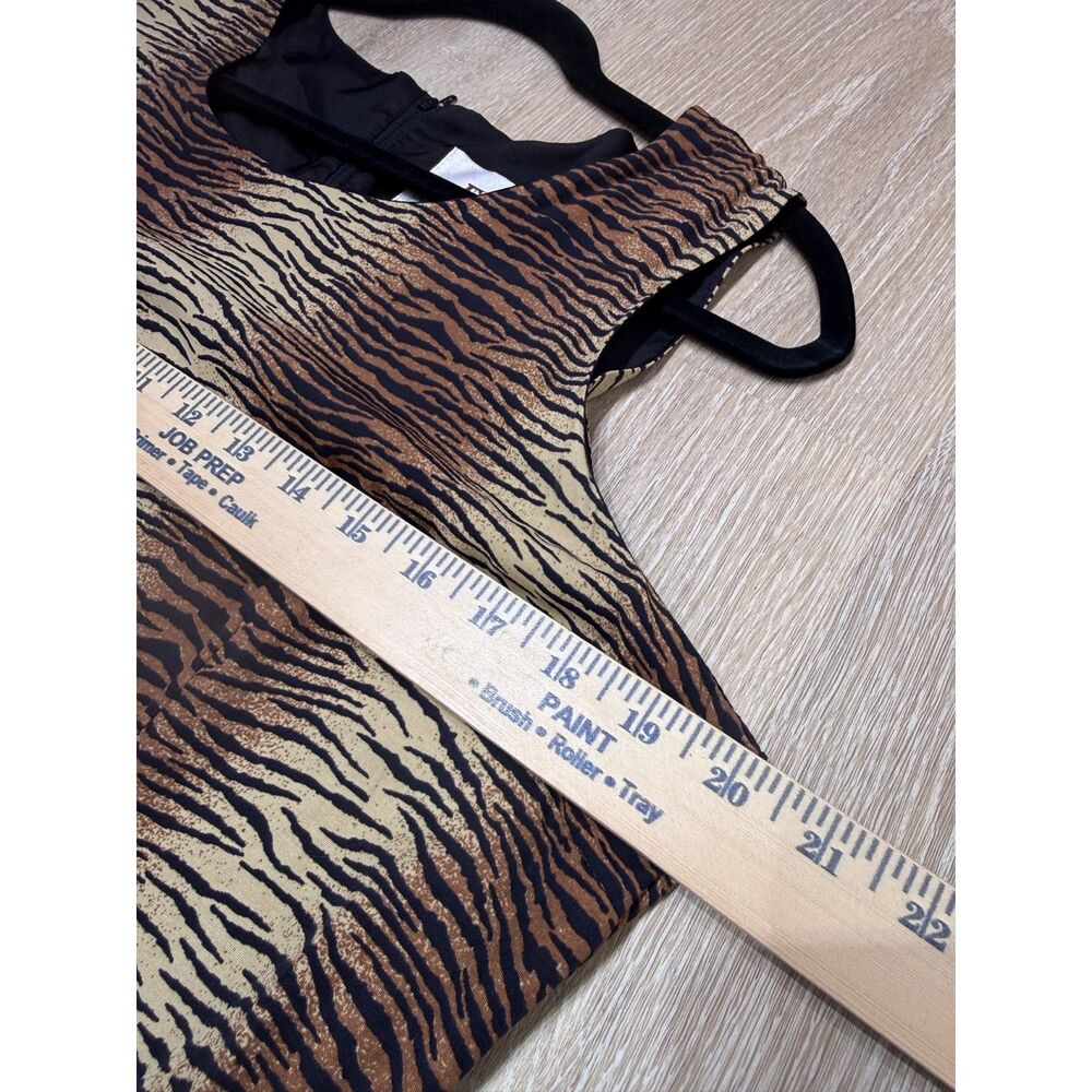 Halloween Costume Animal Print Mob Wife Fattaneh Bahari Dress Set Sz 12 USA - Picture 7 of 15